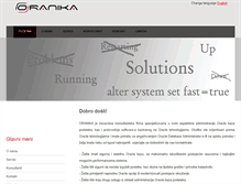 Tablet Screenshot of oranika.com